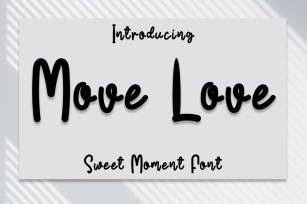 Move Love Font Download
