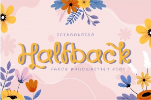 Halfback Font Download