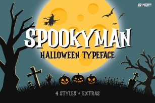 Spookyman - Halloween + Extras Font Download