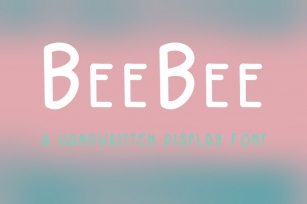 BeeBee Handwritten Display Font Download
