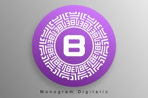 Monogram Digitalic Font Download