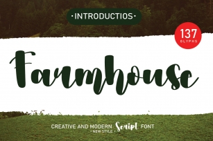 Farmhouse Font Download