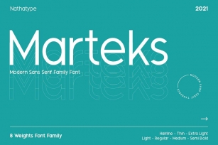 Marteks-Sans Serif Font Family Font Download