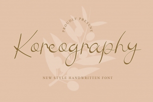 Koreography Font Download