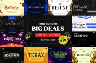 Bundle Big Deals !! Font Download