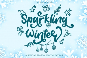 Sparkling Winter Font Download