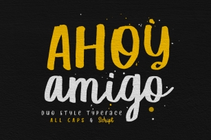 Ahoy Amigo Font Download