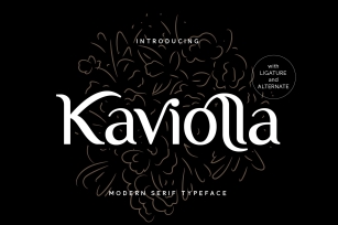 Kaviolla Modern Serif Font Download