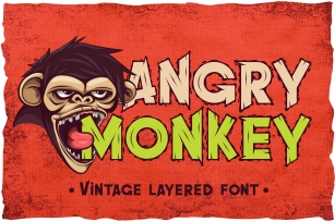 Angry Monkey Font Download