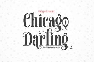 Chicago Darling Serif Font Download