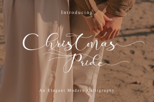 Christmas Pride Modern Calligraphy Font Download