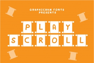 Play Scroll Font Download