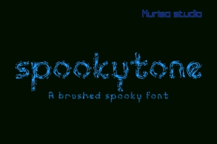 Spookytone Font Download