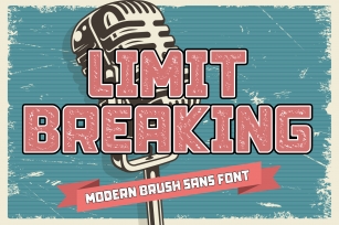 Limit Breaking Font Download