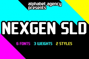 Nexgen SLD Family Font Download