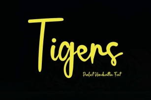 Tigers Font Download