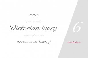 Victorian Ivory Font Download
