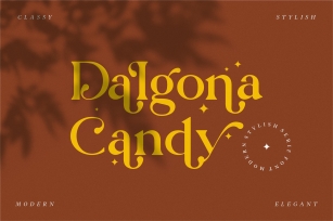 Dalgona Candy Font Download
