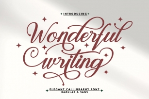 Wonderful Writing Font Download