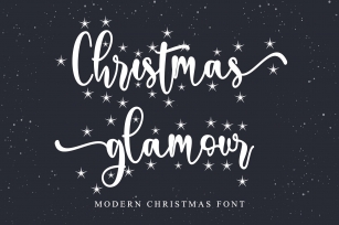 Christmas glamour Font Download