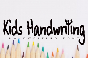 Kids Handwriting Font Download