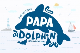 Papa Dolphin Font Download