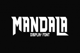 Mandala - Display Sport Font Font Download