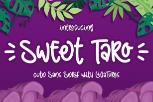 Sweet Taro Font Download