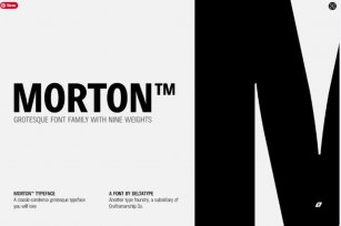 Morton Branded Font Download