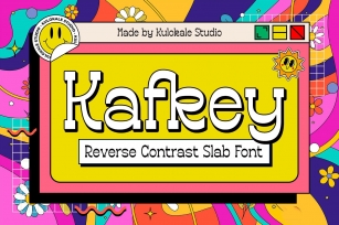 Kafkey Display Slab Font Download