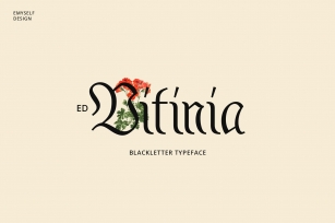 ED Vitinia Font Download