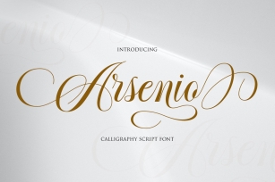 Arsenio Script Font Download