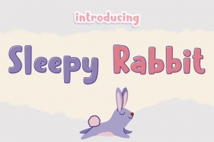 Sleepy Rabbit Font Download