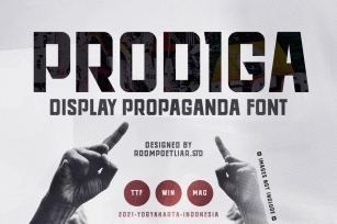 Prodiga Font Display Font Download