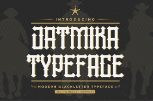 Jatmika Typeface Font Download