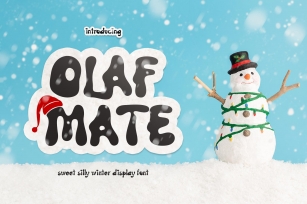 Olaf Mate Font Download