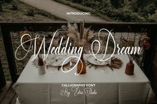 Wedding Dream Font Download
