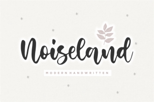 Noiseland Modern Handwritten Font Font Download