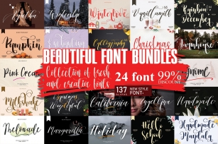Beautiful Bundles Collections Font Download