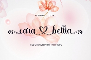 Cara Bellia Script Font Download