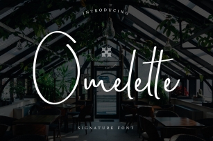 Omelette Script Signature Font Download