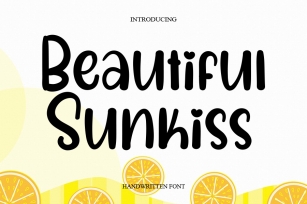 Beautiful Sunkiss Font Download