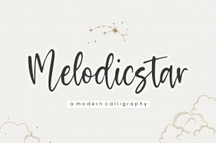 Melodicstar Modern Calligraphy Font Download