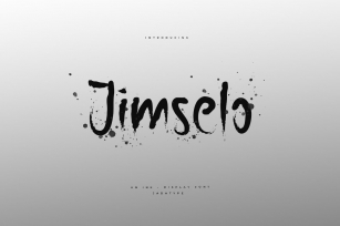 Jimsel Font Download