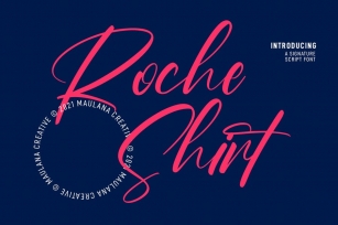 Roche Shirt Script Font Font Download