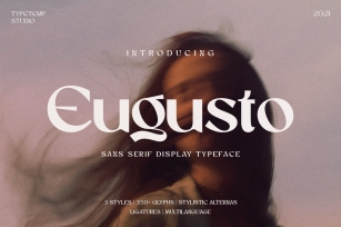 Eugusto Sans Serif Display Font Download