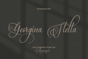 Georgina Stella Font Download