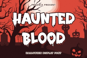 Haunted Blood Font Download