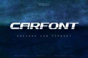 Car Font Download