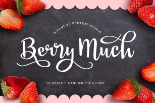 Berry Much Font Download